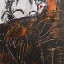 Сергей Алфёров "композиция № 13" 100х65 см, 1994 г.